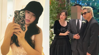 「太陽愛妻」閔孝琳婚後7年胖了！夫妻同框現身　網熱議：幸福藏不住