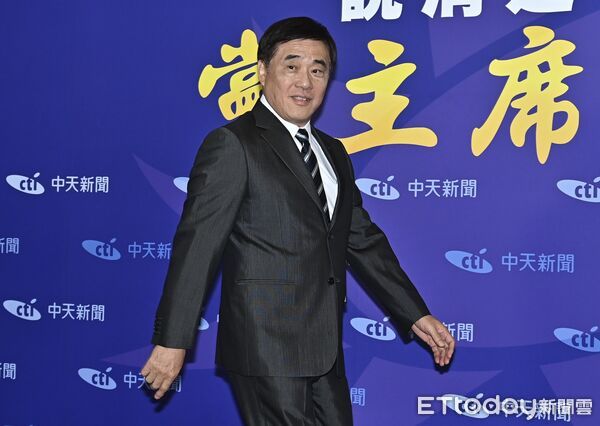 ▲▼郝龍斌出席中天新聞主辦《國民黨主席大辯論》最終場 。（圖／記者李毓康攝）