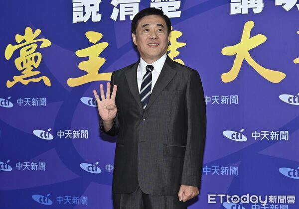 ▲▼郝龍斌出席中天新聞主辦《國民黨主席大辯論》最終場 。（圖／記者李毓康攝）