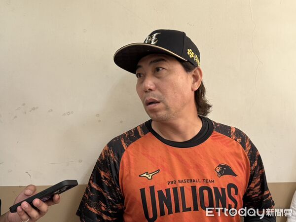 ▲統一獅總教練林岳平。（圖／記者胡冠辰攝）