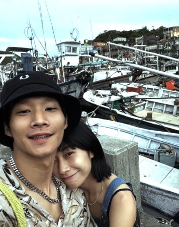 ▲黃冠智與老婆鄭毓萱結婚一年多。（圖／翻攝自Instagram）