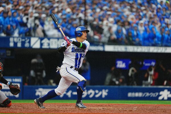 ▲▼ 筒香雙響砲轟垮巨人            。（圖／截自横浜DeNAベイスターズ X）