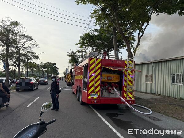 ▲▼茄萣火警         。（圖／記者吳世龍攝）