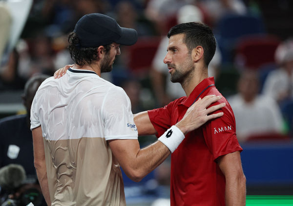 ▲震驚網壇！瓦切羅特爆冷擊敗喬科維奇　創上海大師賽歷史。（圖／路透）