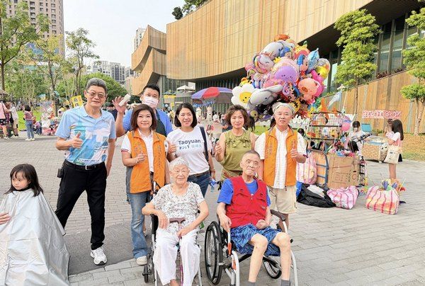 ▲桃園有愛無礙親子泡泡派對