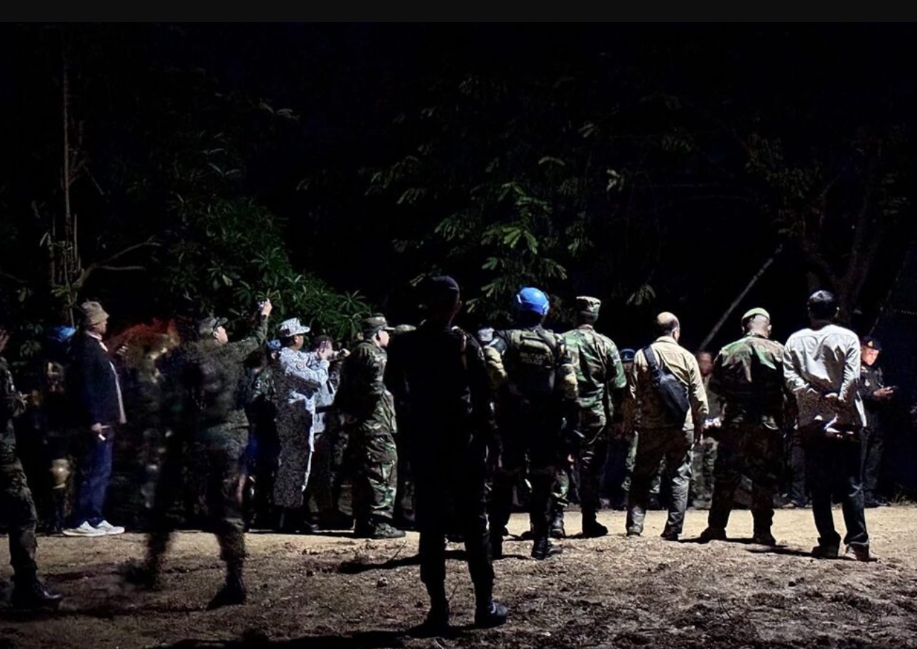 ▲▼柬埔寨村民指控被泰軍的恐怖音樂騷擾到無法安眠。（圖／翻攝自khaosod）