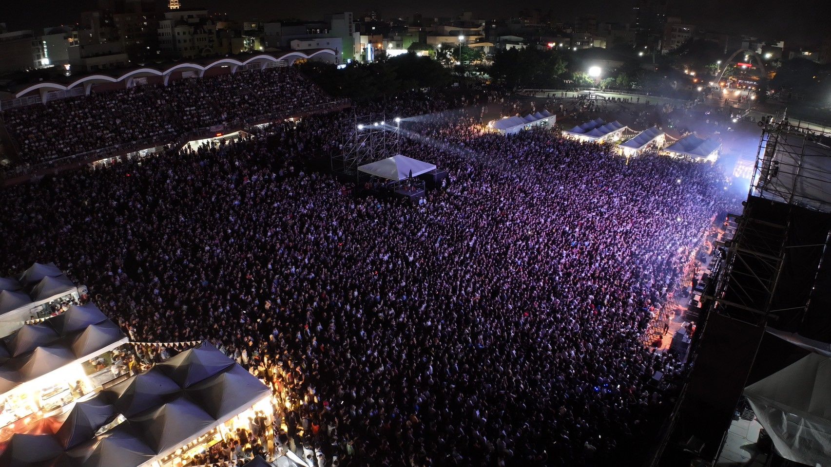 台灣設計展熱點活動「2025潮派鹿港音樂祭」　兩日累計突破13萬人次狂歡（圖／彰化縣政府提供）