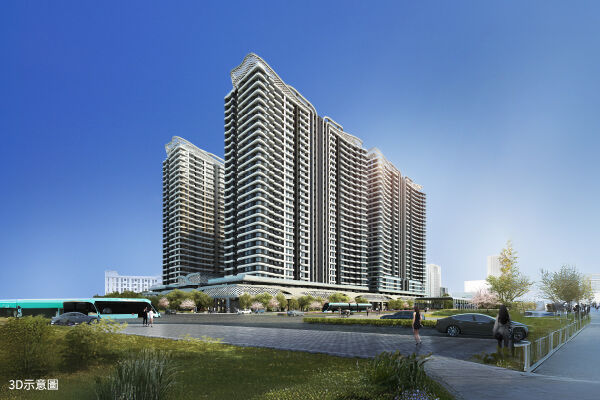 ▲▼淡水,大巨蛋,淡江大橋,興富發,新海城,房市。（圖／業者提供）