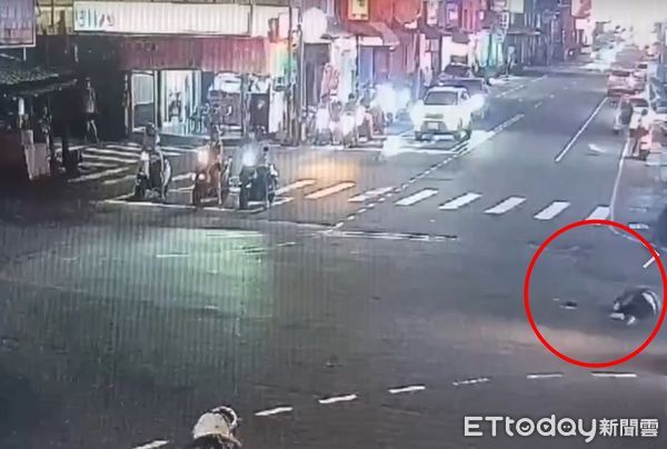 ▲▼兒過馬路遭撞飛「腿斷了」！沒畫面卻遭控闖紅燈。（圖／記者許宥孺翻攝）