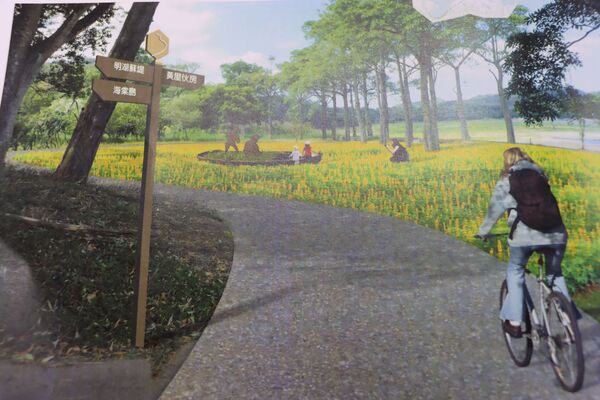 ▲▼苗栗明德水庫自行車暨環湖步道。（圖／苗栗縣政府提供）