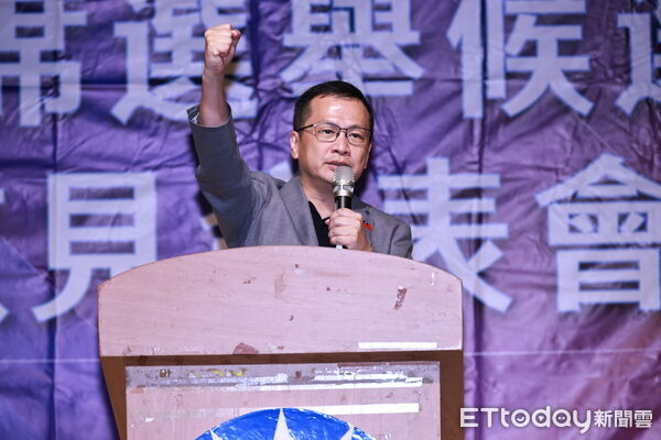 ▲▼ 國民黨黨主席候選人政見發表會-羅智強  。（圖／記者黃克翔攝）