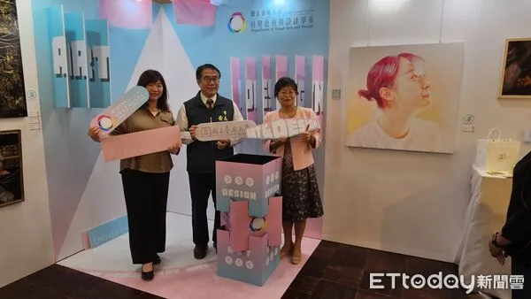 ▲「《城垣・藝境─府城美術創作校系聯展》」於新光三越台南新天地文化館登場，展現青年藝術創作能量。（記者林東良翻攝，下同）