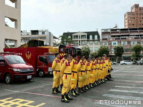 ▲高雄特搜2度前進花蓮光復救災 。（圖／記者許宥孺翻攝）