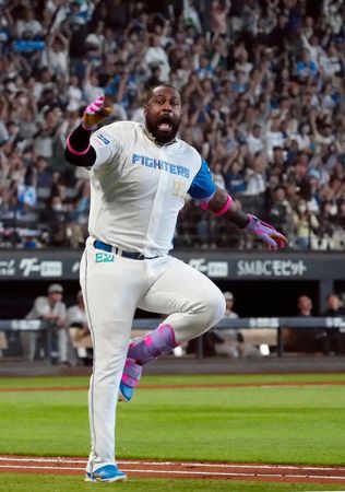 ▲雷耶斯（Franmil Reyes）。（圖／翻攝自X／GaijinBaseball）