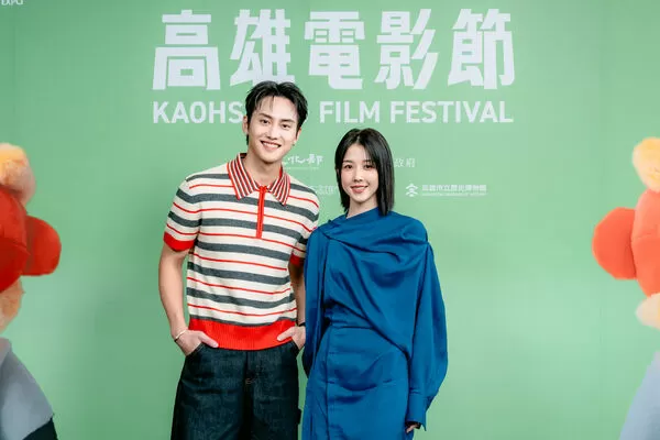 ▲《人浮於愛》原著侯文詠、導演徐輔軍、製作人柯俋森與演員邵雨薇、范少勳。（圖／高雄電影節提供）