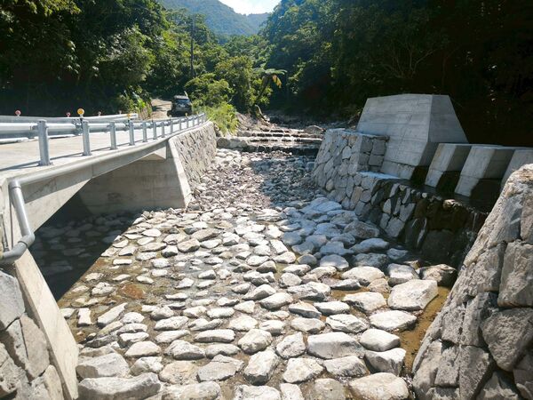 ▲新北農業局完成18件復建工程。（圖／新北市農業局提供）