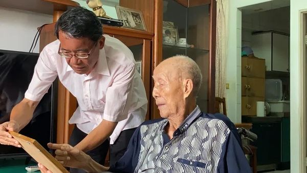 ▲▼人權鬥士莊盛晃             。（圖／岡山眷村文化協會提供）