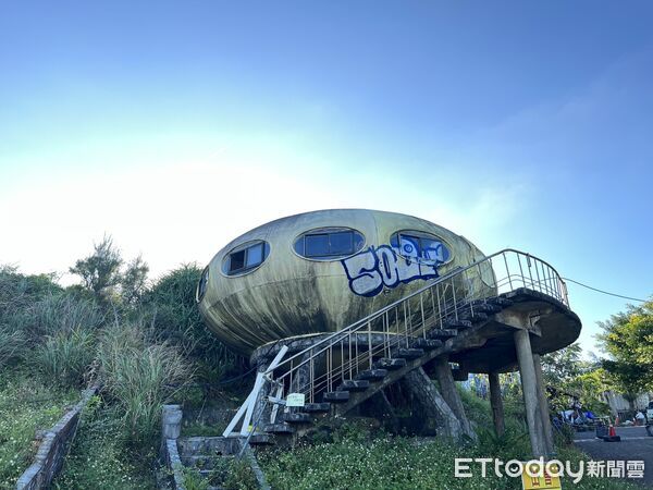 ▲▼      萬里飛碟屋       。（圖／記者項瀚攝）