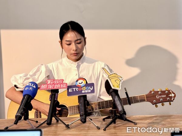 ▲▼  袁漠遙《第一次遇見花香的那刻2》金鐘入圍訪問 。（圖／記者姜國輝攝）