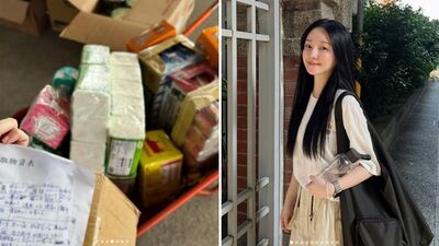 離開花蓮前…受災戶「笑著說一句話」  女團成員低調當志工哭了：我好廢