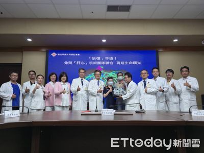 婦腫瘤長進肝心被判死刑　北榮團隊「全球罕見手術」拆彈救回