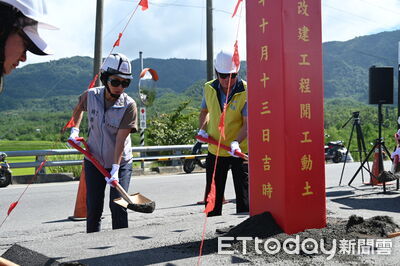 台東197縣道最後一處瓶頸改善工程　「萬安橋」正式開工