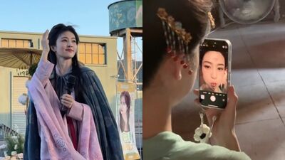 陸劇女神台上自爆「牙片磕碎」!白鹿喊話粉絲幫P圖:這兩天不敢笑