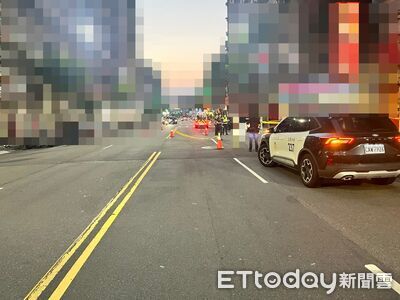 快訊／新北墜樓！男碎骨爆頭陳屍路中　人車封鎖線旁驚悚閃避