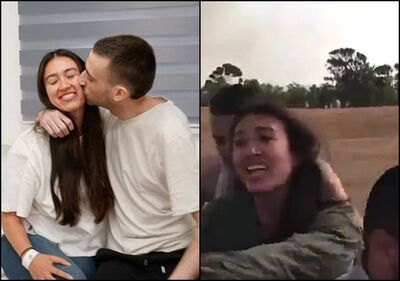 女友眼前被哈瑪斯綁走!自己也成人質 情侶分離2年終於重逢