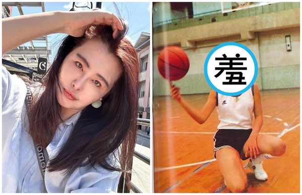 王祖賢40年前打籃球的照片，再度在網路上引發討論。（翻攝小紅書、Threads）