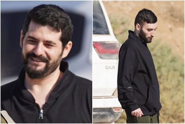 ▲▼ 以色列人質獲釋。（圖／路透）