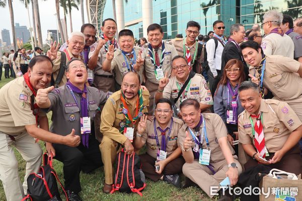 ▲第28屆亞太童軍領袖會議在高雄展覽館隆重舉行開幕大會 。（圖／記者吳奕靖翻攝）