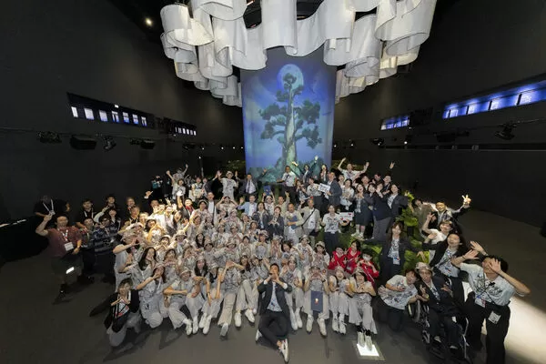 ▲TECH WORLD館「息燈儀式」大合照。（圖／貿協提供）