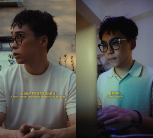 ▲▼賀瓏首PO新片「消瘦露面」：重新開始。（圖／翻攝自Instagram／hellohorlung）