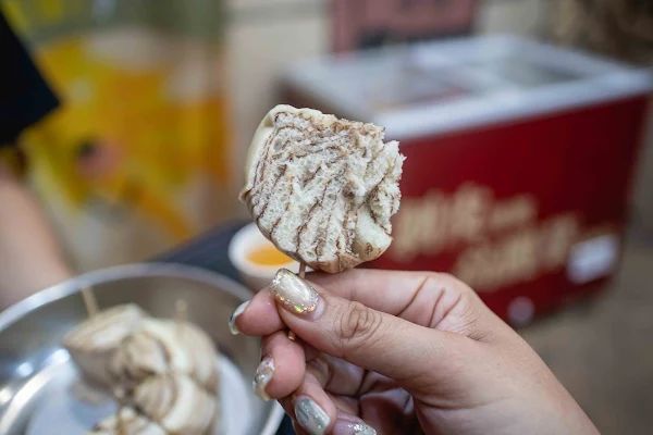 ▲▼台中北區美食推薦「包囍饅頭台中漢口店」，必吃饅頭尬手切冰、和牛化身肉包！（圖／部落客美熊提供）