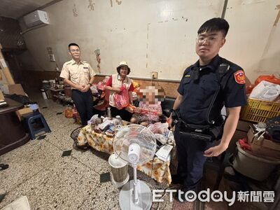 一袋白米一份情　枋寮警走入社區角落送出人間溫暖