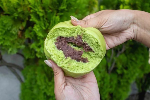 ▲▼台中北區美食推薦「包囍饅頭台中漢口店」，必吃饅頭尬手切冰、和牛化身肉包！（圖／部落客美熊提供）