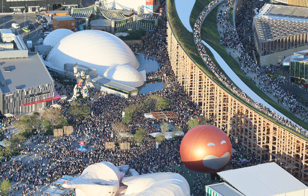 ▲▼歷時184天的2025年世界博覽會（大阪關西世博）13日正式落幕。（圖／路透）