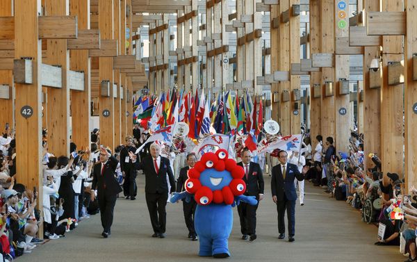 ▲▼歷時184天的2025年世界博覽會（大阪關西世博）13日正式落幕。（圖／路透）
