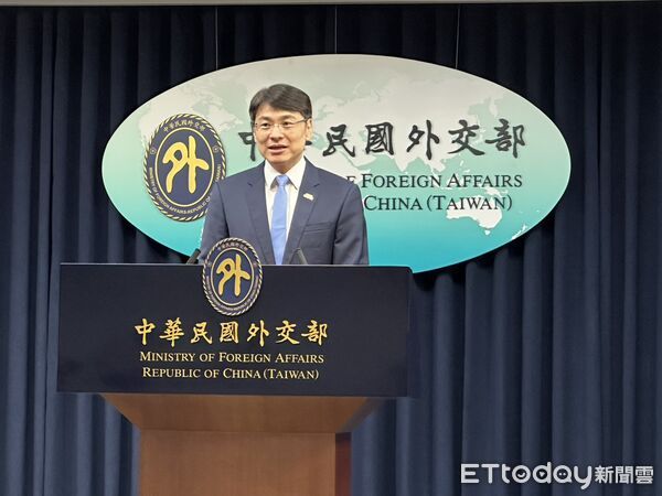 ▲▼外交部發言人兼公眾會執行長蕭光偉。（圖／記者詹詠淇攝）