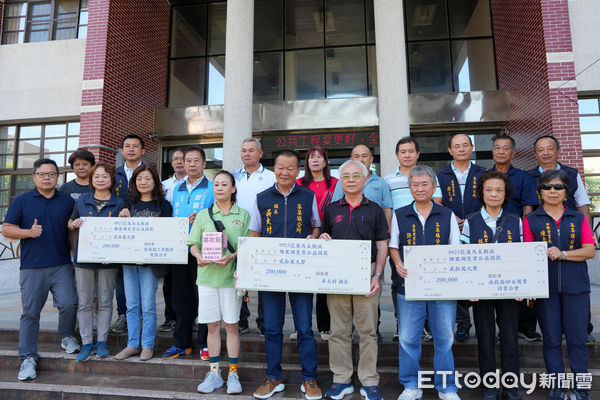 ▲集集鎮公所發起0923花蓮馬太鞍溪堰塞湖災害公益捐款，鎮長吳大村以個人名義捐出20萬元。（圖／集集鎮公所提供）