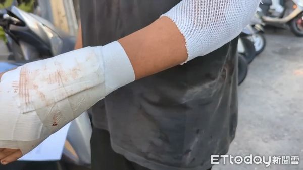 ▲▼恐怖情郎持刀砍傷3人遭羈押，警方認沒有殺人動機。（圖／民眾提供，下同）