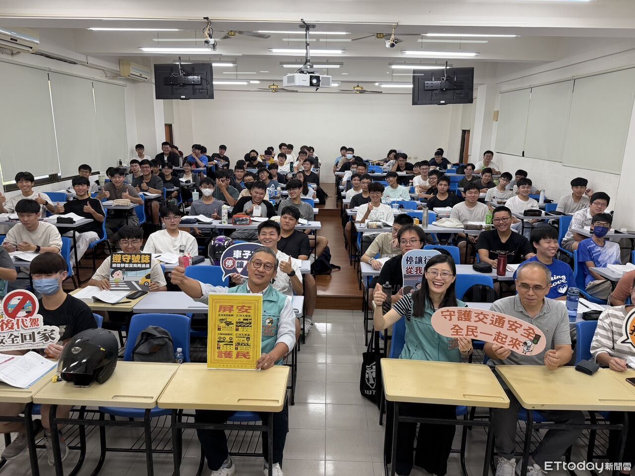 屏科大11天2學生自摔亡！警罕見入校宣導：畢業證書不該用車禍換
