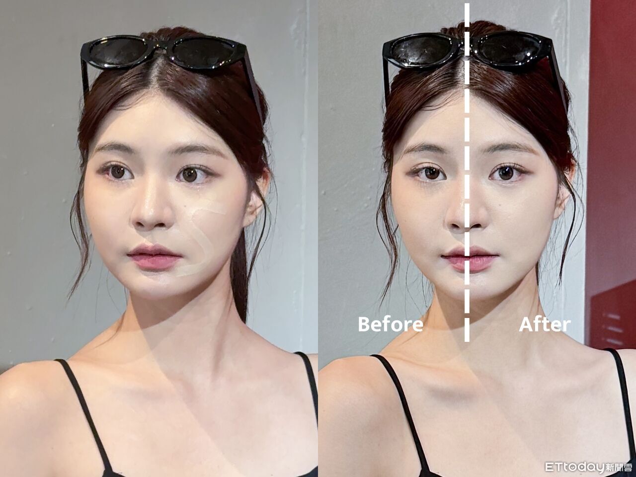 資生堂,李昀熹,ARTISAN,1028,彩妝,遮瑕,修容,小臉,技巧,。（圖／記者李薇攝、品牌提供）