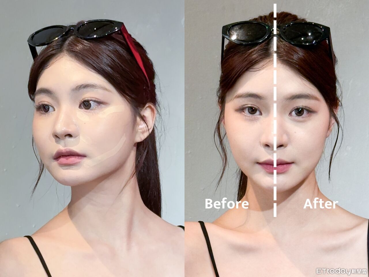 資生堂,李昀熹,ARTISAN,1028,彩妝,遮瑕,修容,小臉,技巧,。（圖／記者李薇攝、品牌提供）