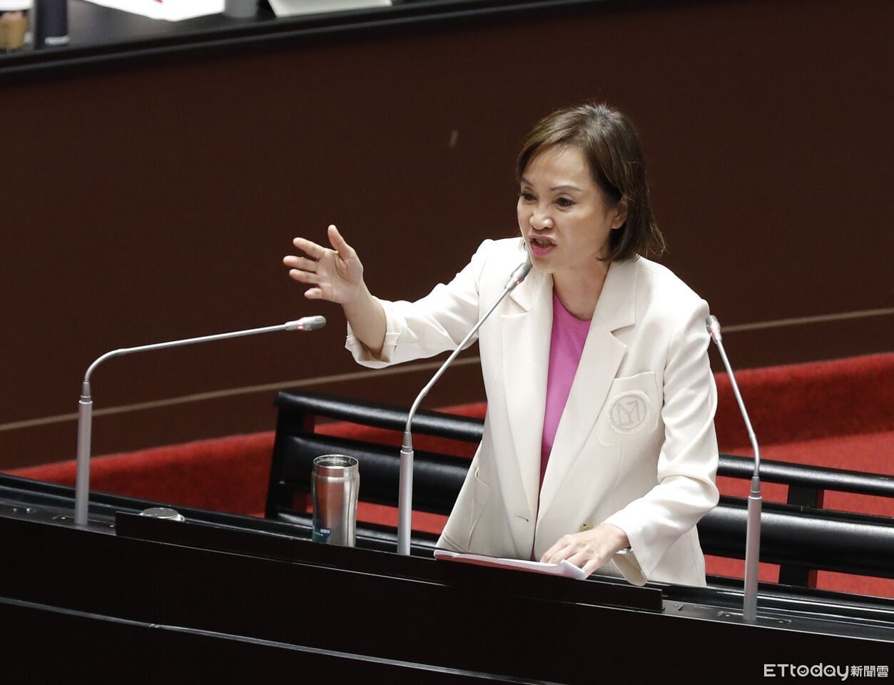 稱林岱樺不可能脫黨參選 柯志恩:選戰不能沒本事卻靠別人出事