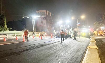 桃園平鎮環南路地下道竣工明通車　警籲請駕駛人遵循指示行駛