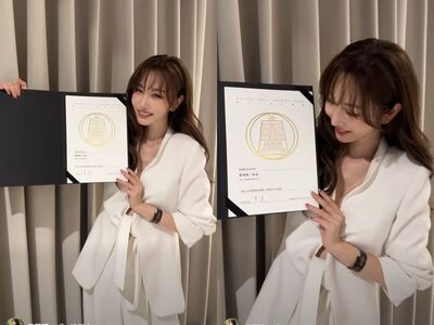27年來第一次！　曾莞婷爽曬「金鐘入圍證書」：不能只有我看到