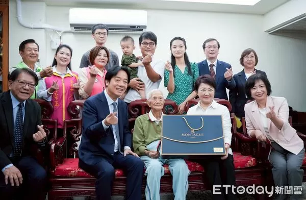 ▲百歲人瑞養生術曝光！ 天天自煮粥品　確診新冠才獻「第一次」。（圖／台中市政府提供）