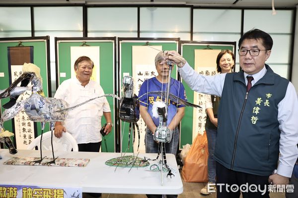 ▲台南市政府舉辦2025黑面琵鷺保育季記者會，市長黃偉哲邀民眾前來七股欣賞黑琵曼妙舞姿。（記者林東良翻攝，下同）